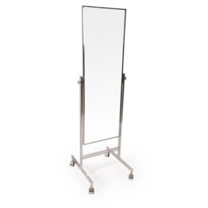 Full length mirror with wheels